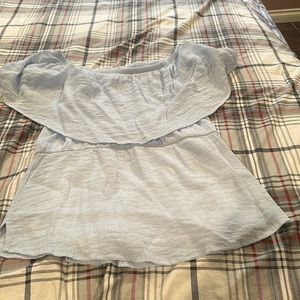 Light Blue Blouse Shirt